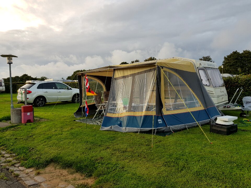 Caravan denmark baltic sea