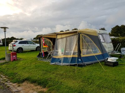 Caravan denmark baltic sea