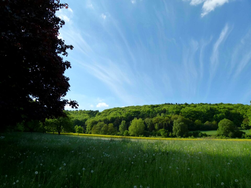 Clouds nature landscape
