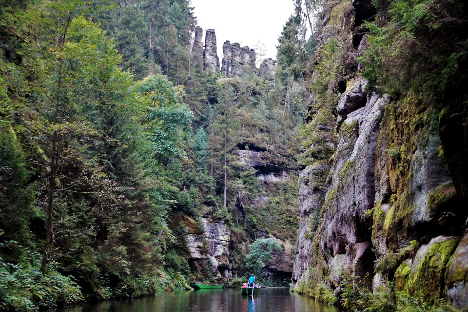 Czech republic sandstone rocks tourism