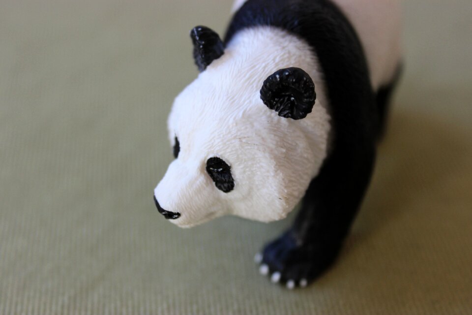 Panda bear toys wild animal