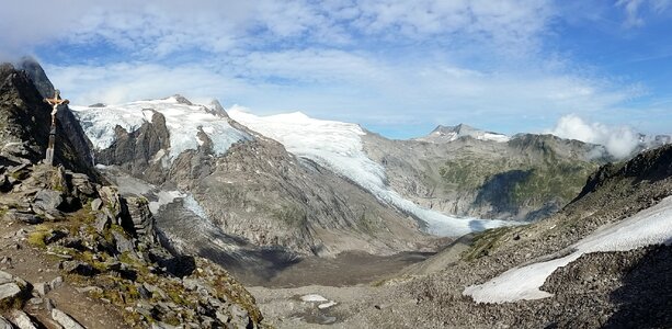 Venice glacier landscape
