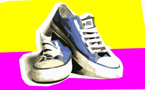 Rubber fabric pop art