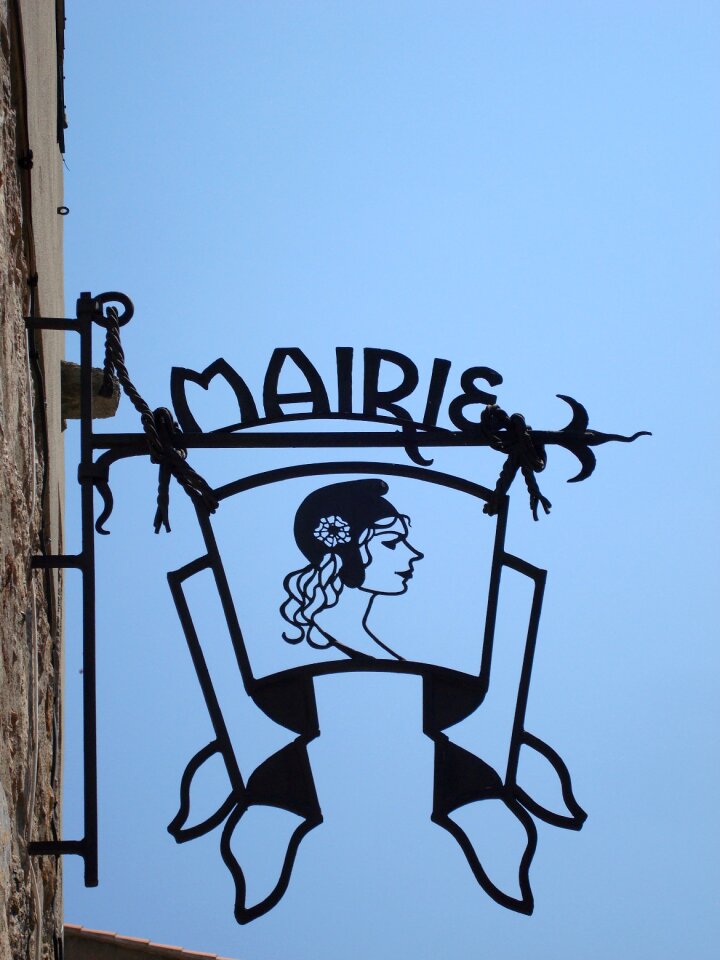 Rural area town hall art