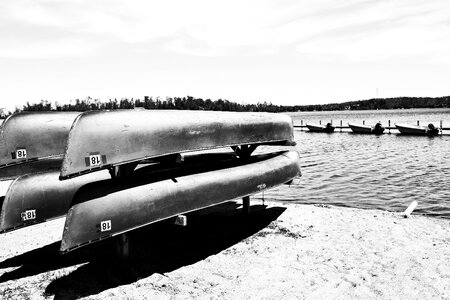 Lake canoe