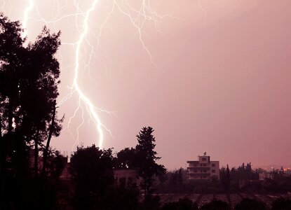 Light rain sky photo