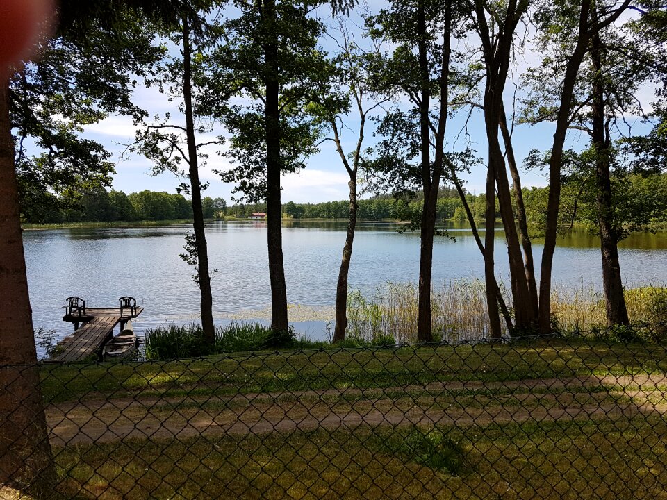 Pasym poland the lake is small kalwa