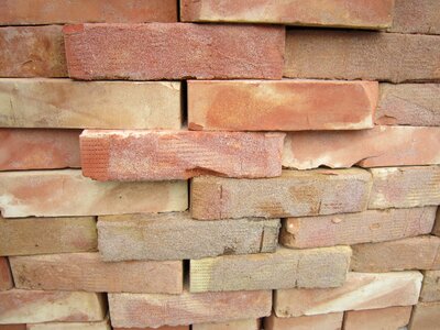Brick construction building materials photo