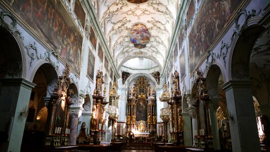 Church salzburg historic center