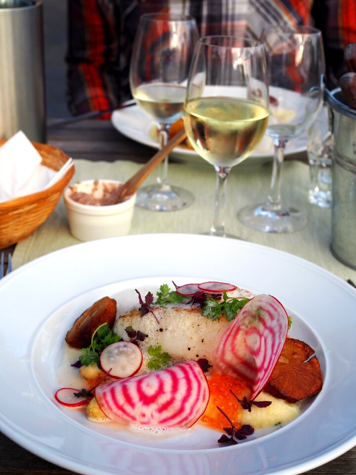 White wine restaurant lidö