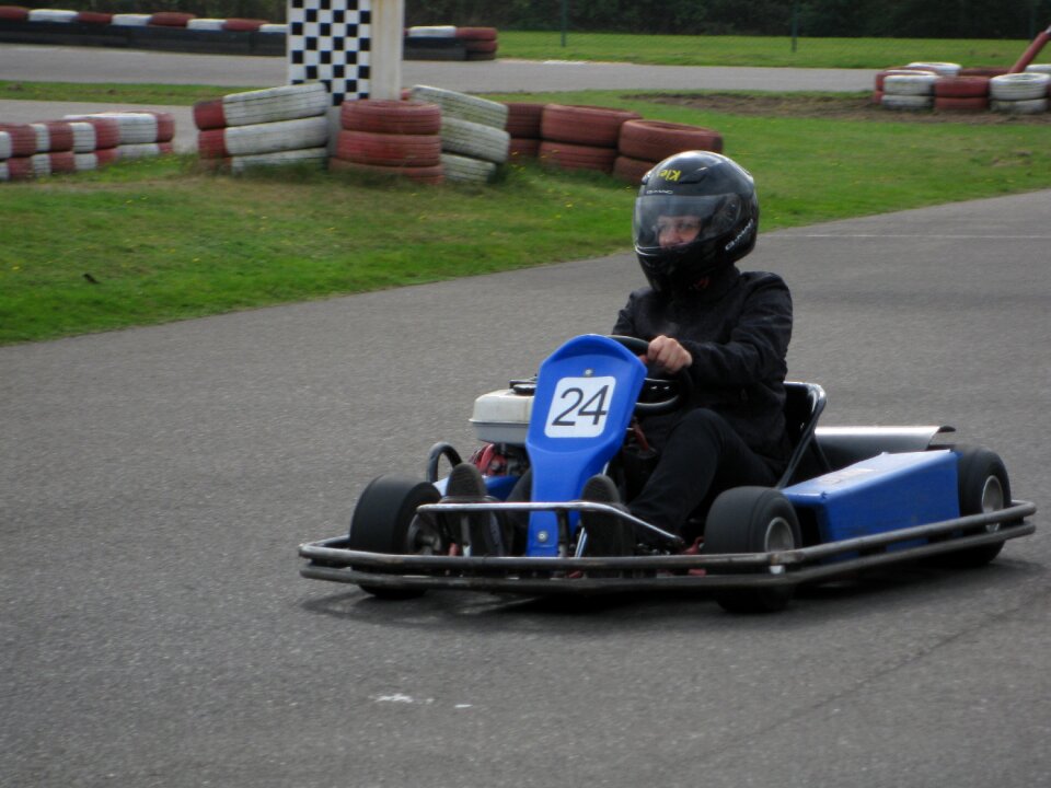 Go-kart race track kart racing