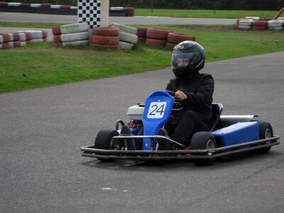 Go-kart race track kart racing photo