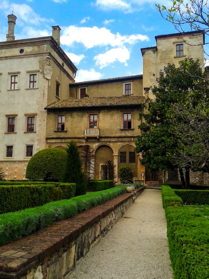 Trento castle italy