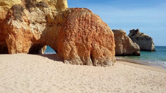 Beach beira mar algarve photo