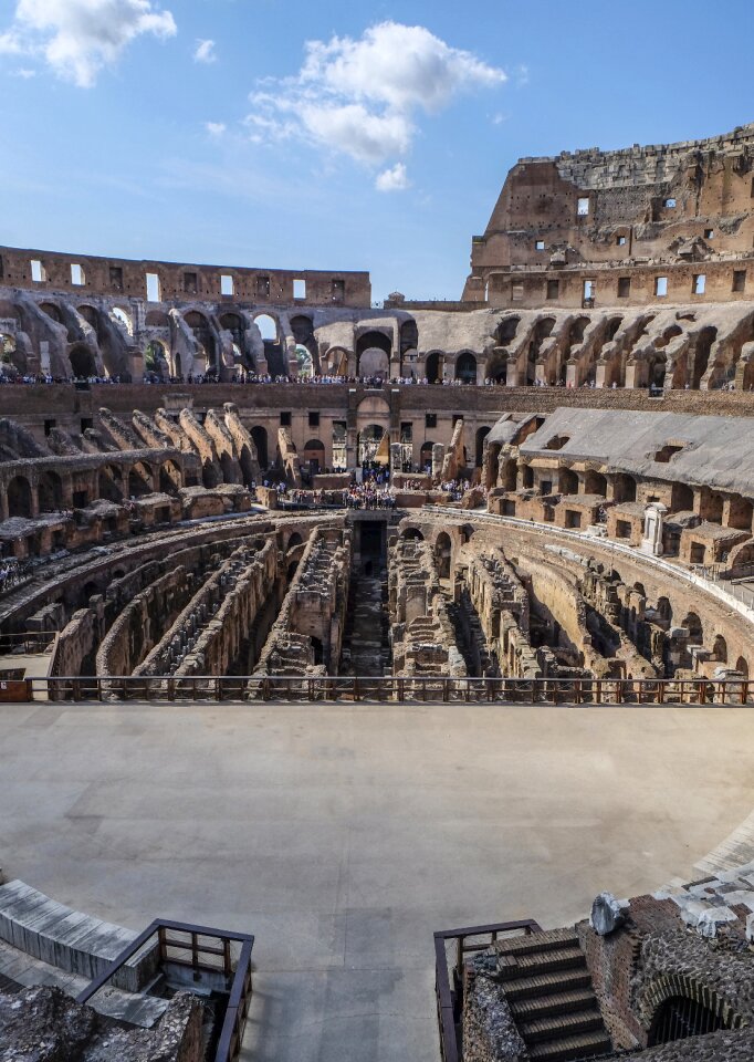 Attractions include gladiators ancient rome