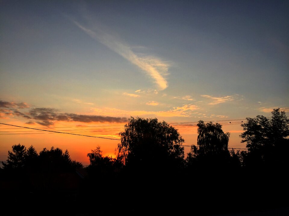 Mood sunshine cloud photo