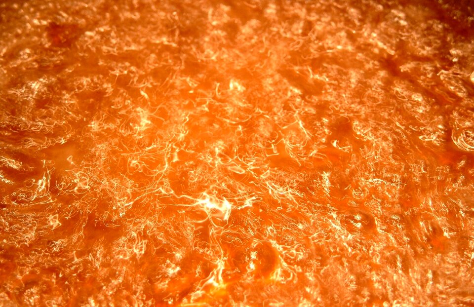 Sugar glaze boil golden