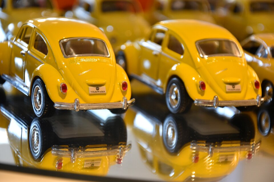 Volkswagen vw model car two
