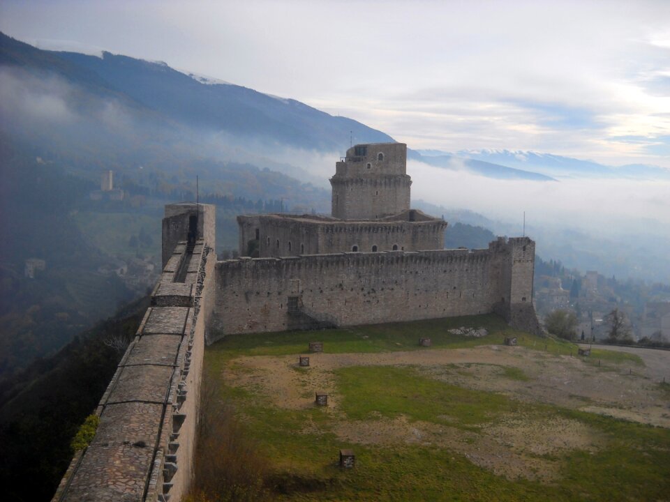 Clouds assisi italy