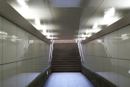 Lighting narrow underground photo