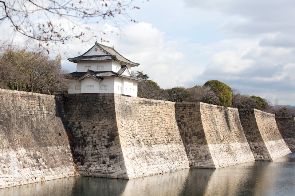 Japan osaka osaka castle