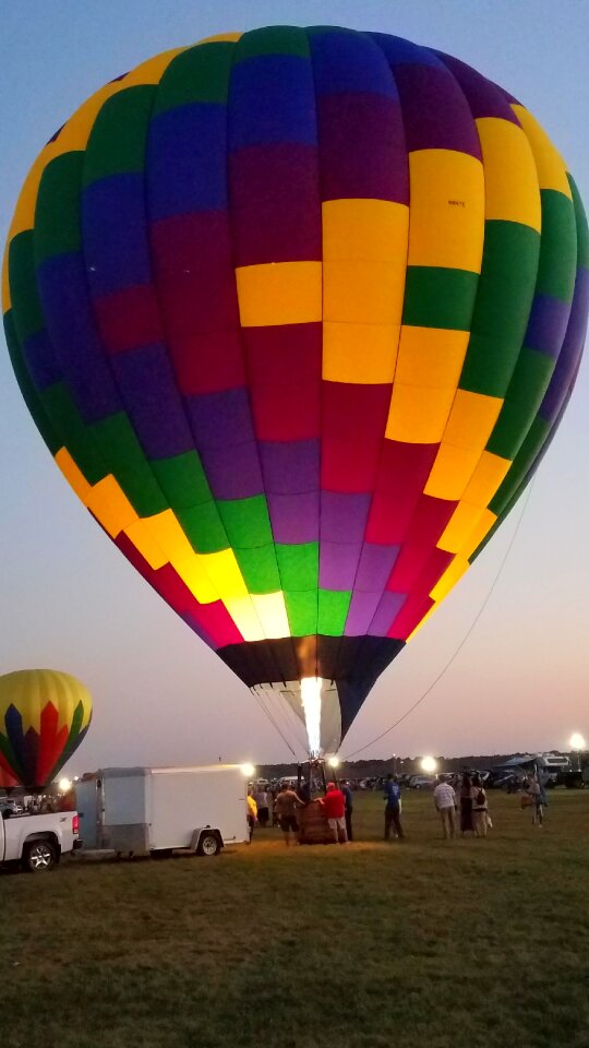 Hot air balloons adventure summer
