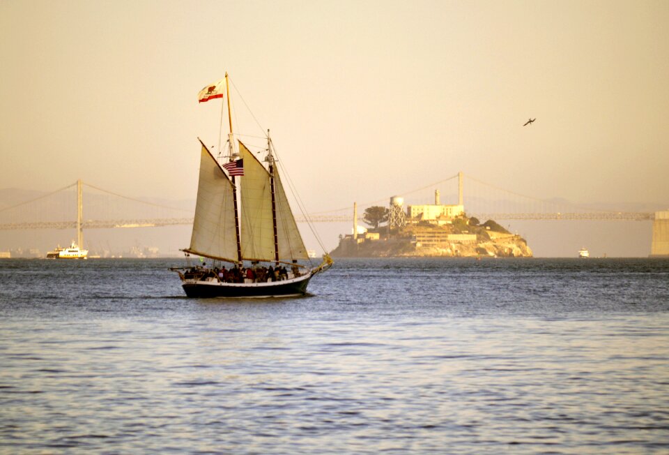 Sail boat california