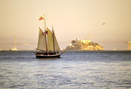 Sail boat california photo