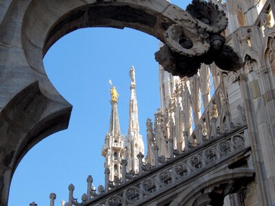 Roof architecture gothic photo