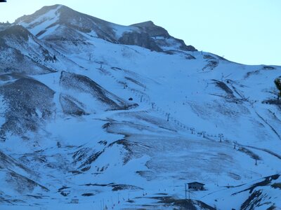 Mountain nevad winter mountaineering