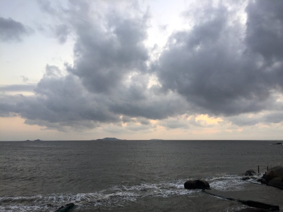 Sky 바다 해변