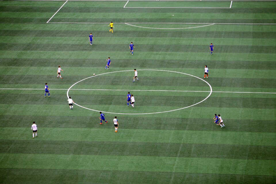 Artificial turf sport early football