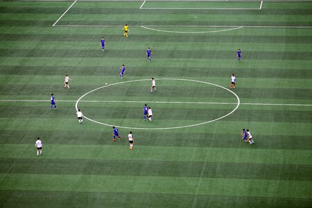 Artificial turf sport early football