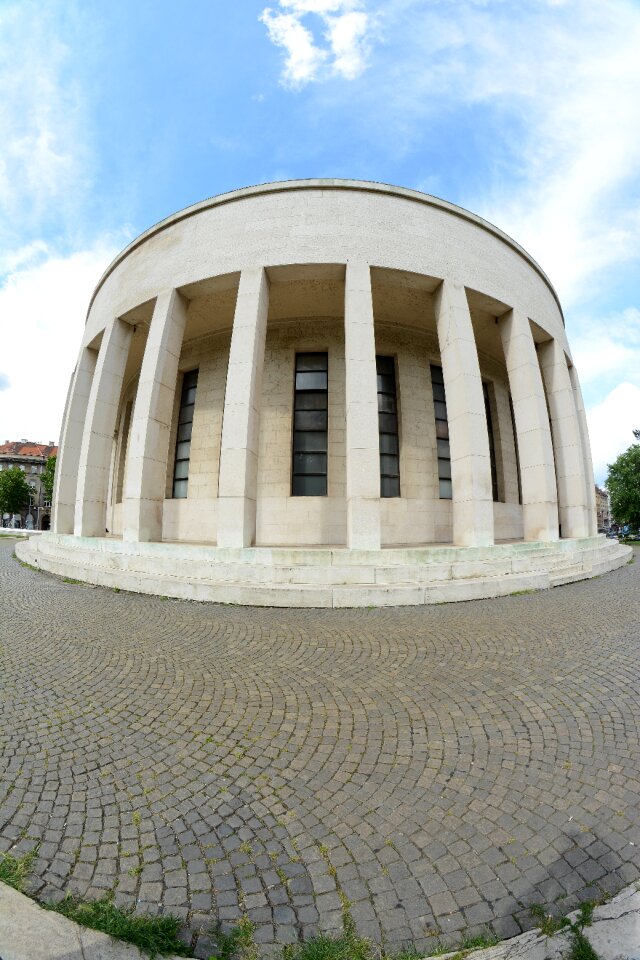Building street facade