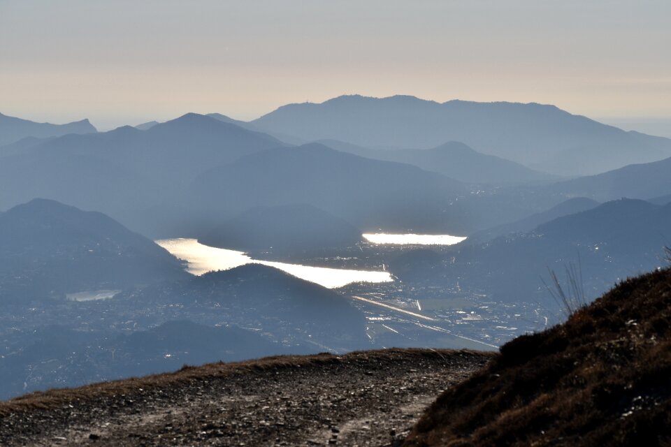 Landscape body of water alpine lakes