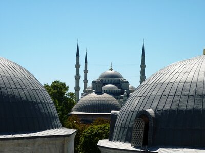 Istanbul landscape mosque
