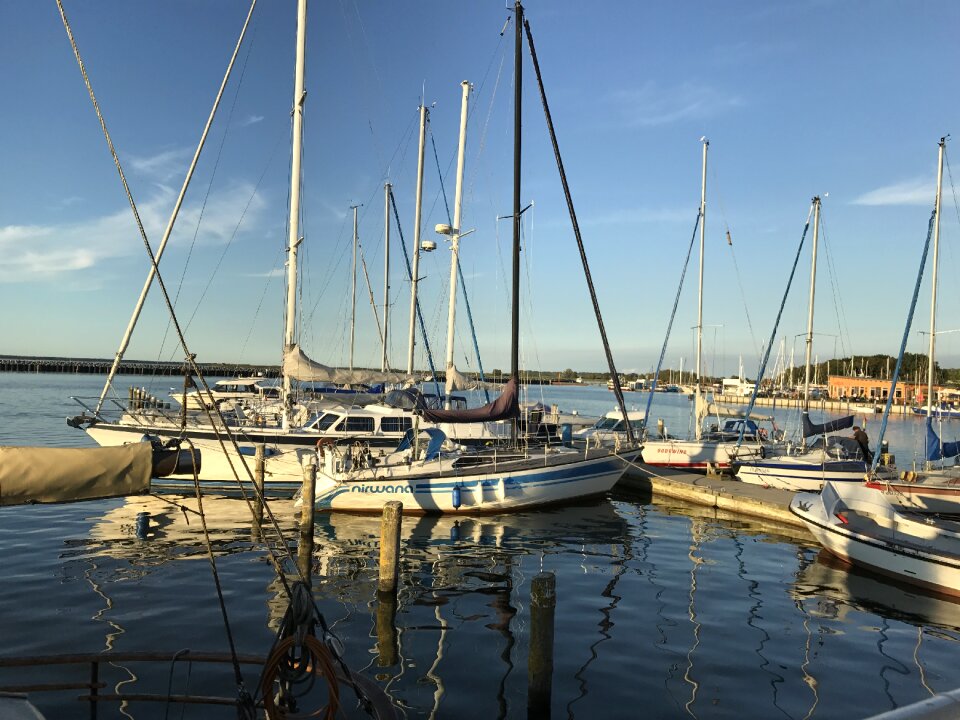Port abendstimmung water