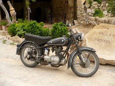Bmw retro flat twin