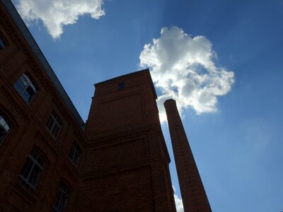 Chimney the industry industrial photo