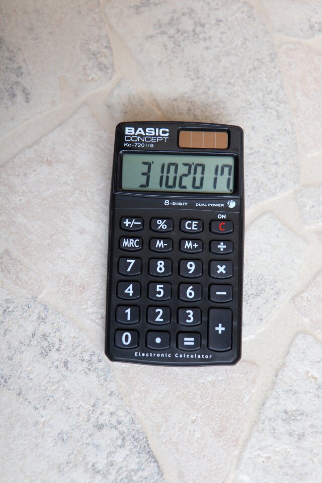 Office mathematics calculation
