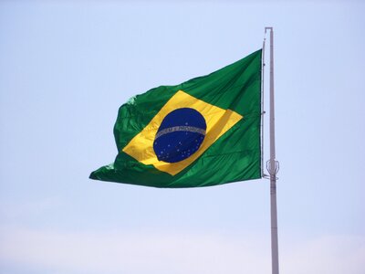 Brazil flag home republic photo