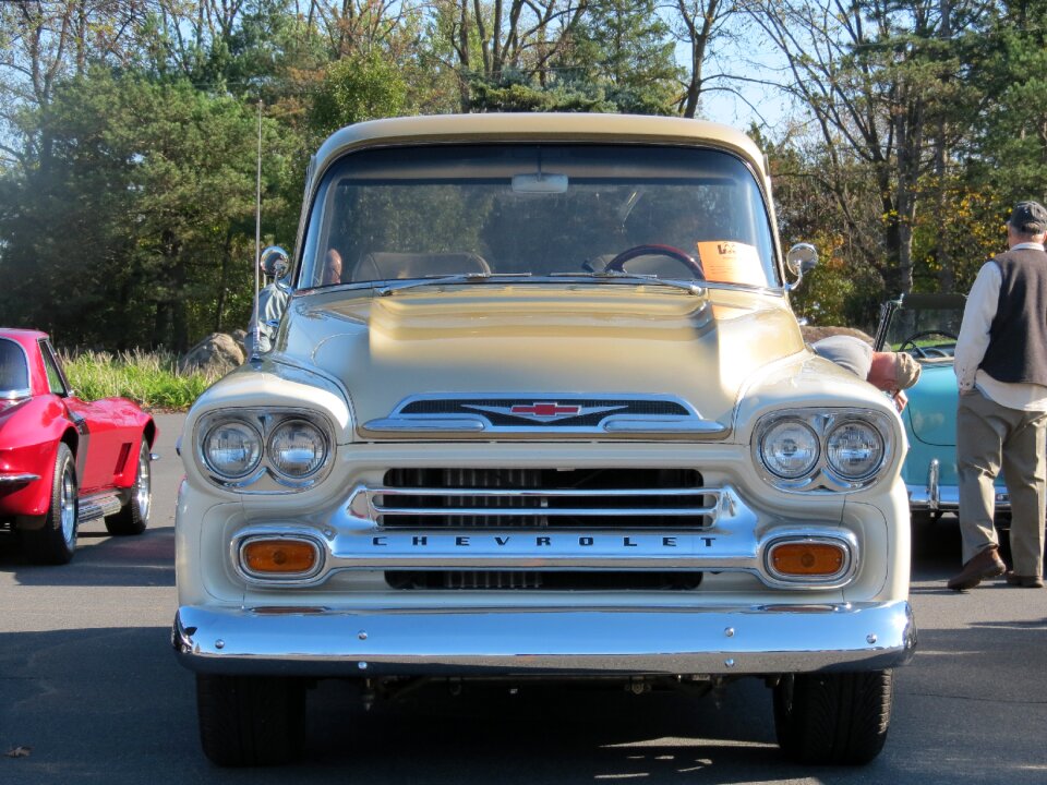 Vintage steel automobile