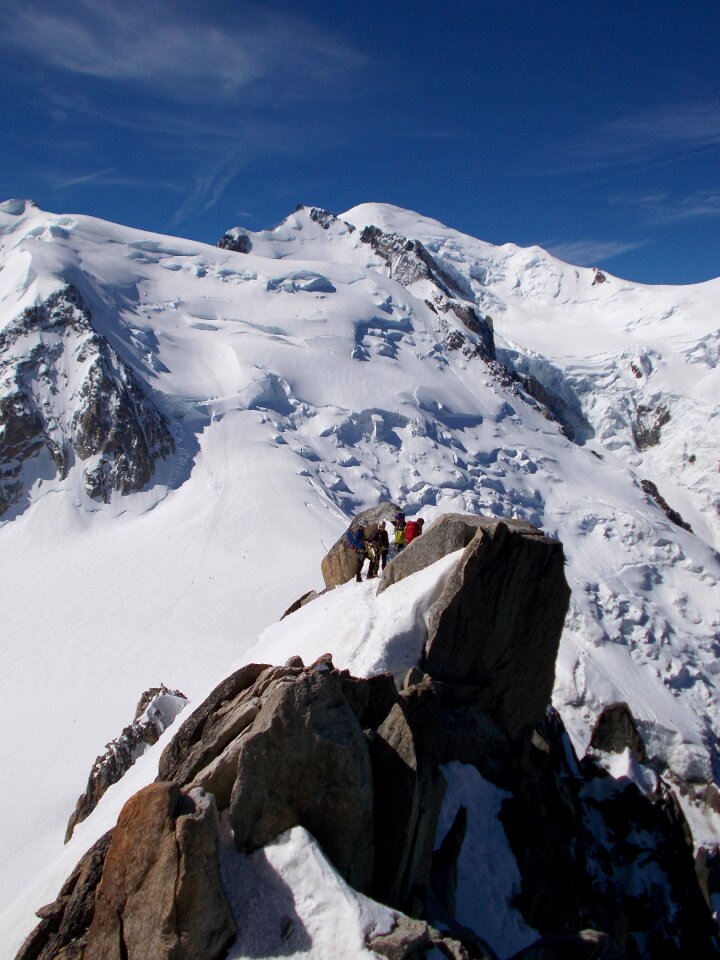 Climbing mountaineering
