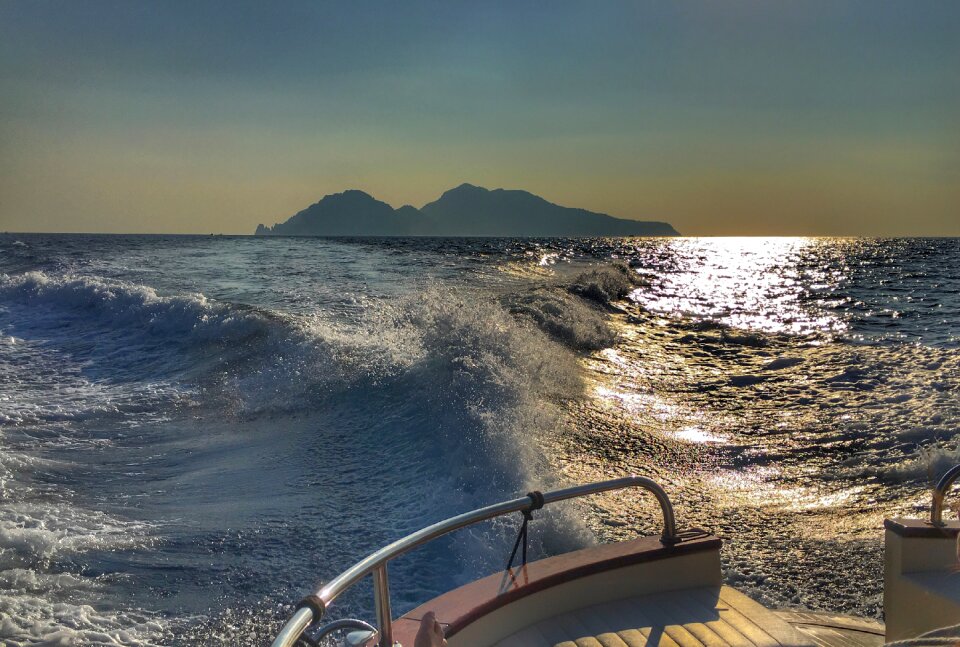 Water mediterranean capri