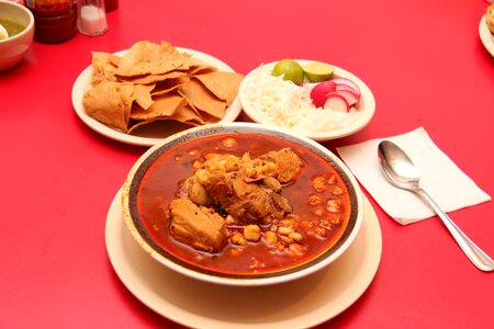 Nachos mexican cuisine typical photo