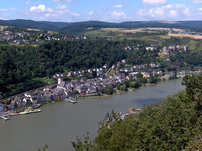 World heritage site rheinsteig st goar