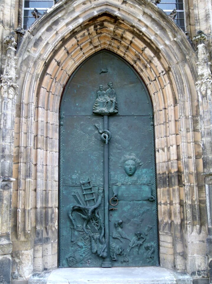 St john's church magdeburg portal