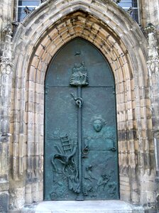 St john's church magdeburg portal