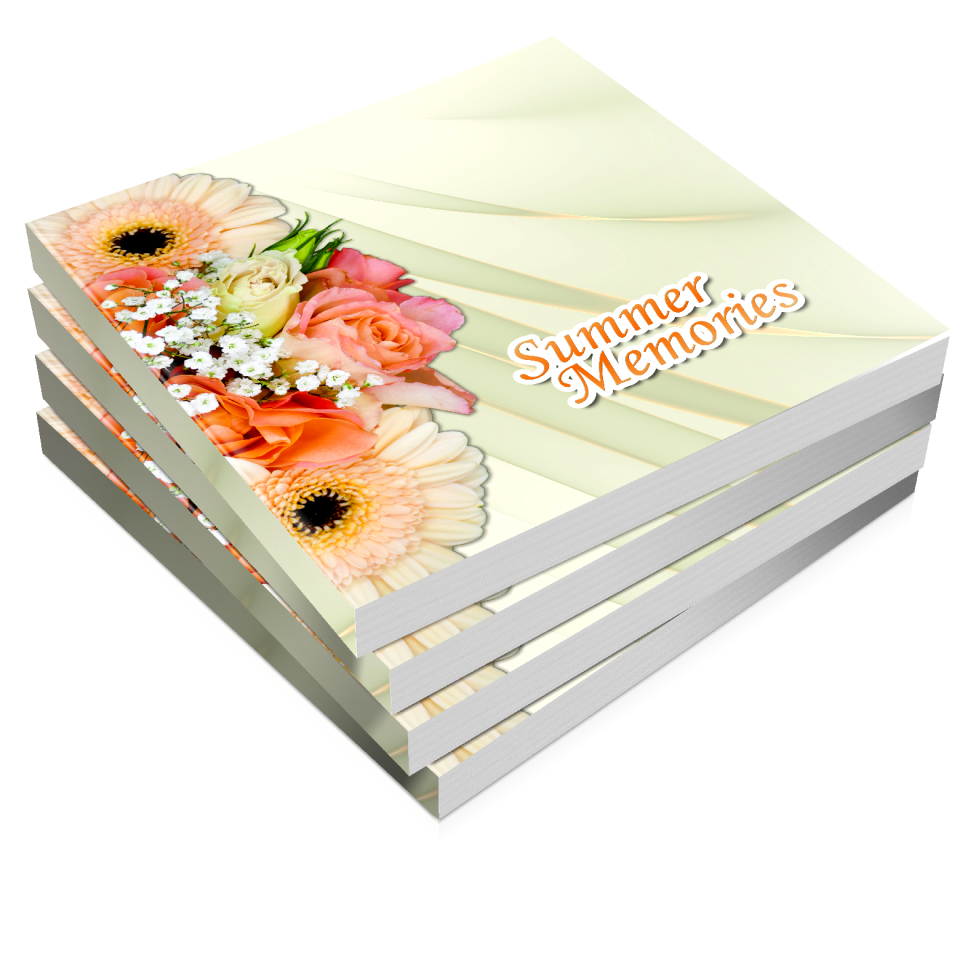 Cluster scrapbooking books