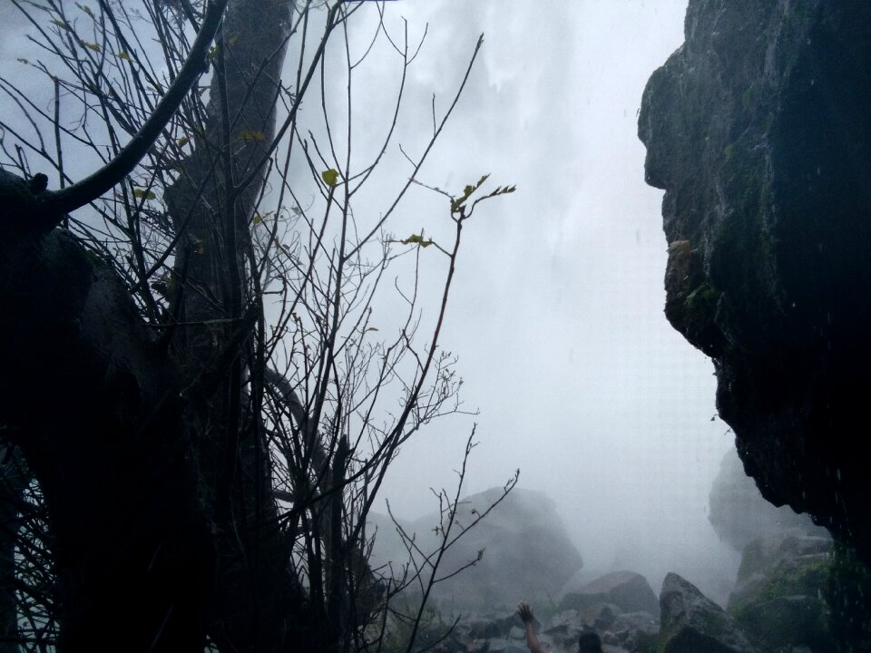 Satara blue waterfall
